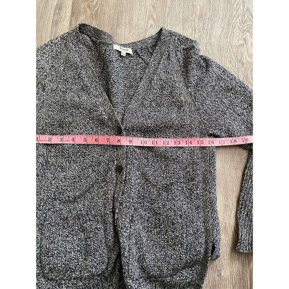 Madewell Cardigan Size Small Black White Grandpa Sweater - Picture 8 of 8
